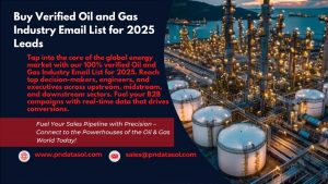 Buy Verified Oil and Gas Industry Email List for 2025 Leads