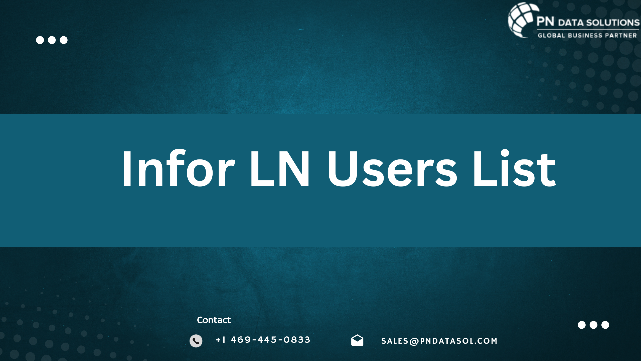 List of Companies Using Infor ERP | Infor LN ERP Customers Email List