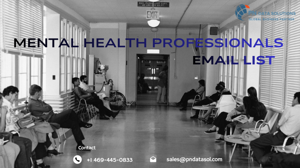 Mental Health Professionals Email List