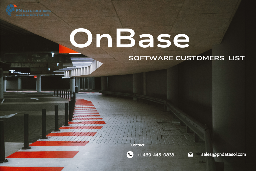 OnBase Software Customers List