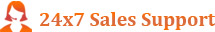24x7 Sales Support