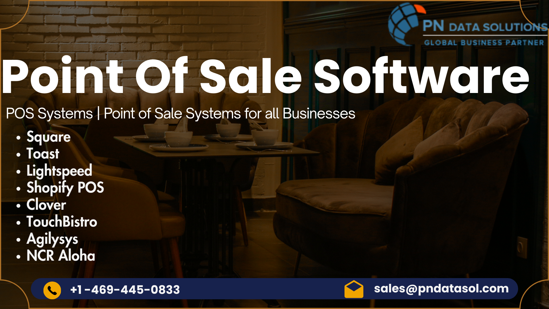 List of Point of Sales (POS) Software Contacts List