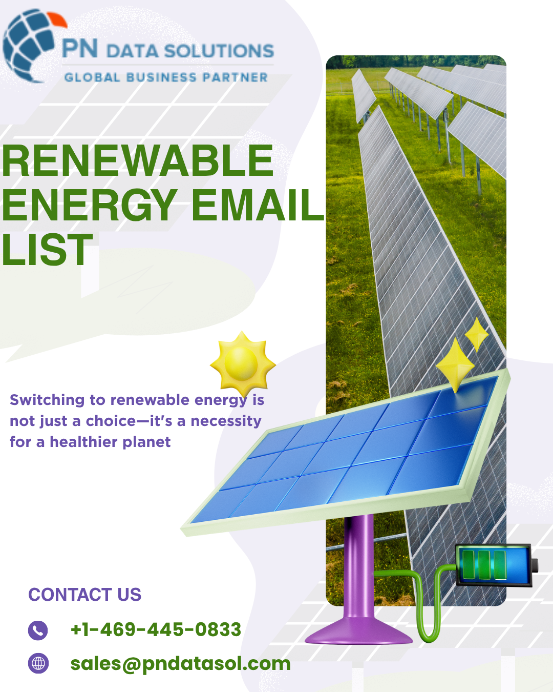 Renewable Energy Email List