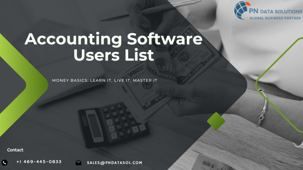Accounting Software Customers List