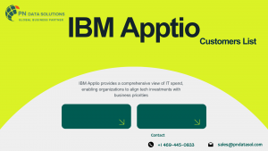IBM Apptio Customers List