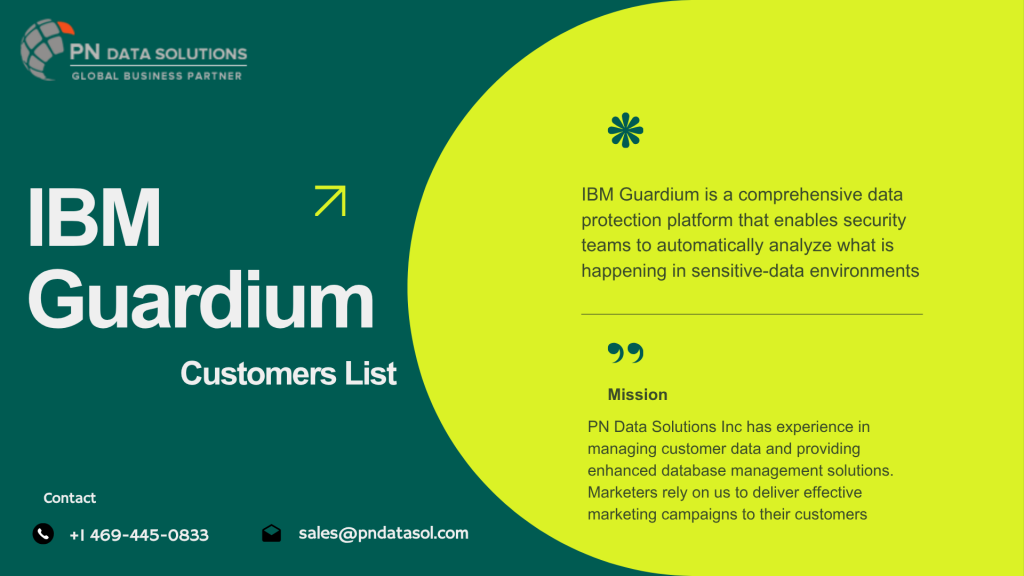 IBM Guardium Customers List