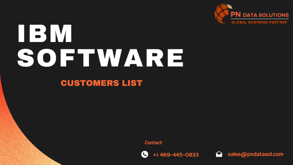 IBM Software Customers List