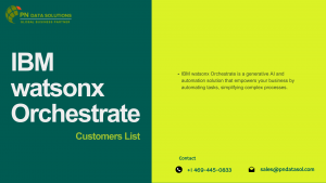 IBM Watsonx Orchestrate Customers List