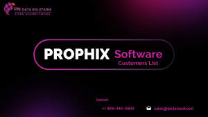 PROPHIX Software Customers List