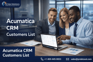 Acumatica CRM Customers List