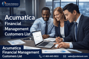 Acumatica Financial Management Customers List