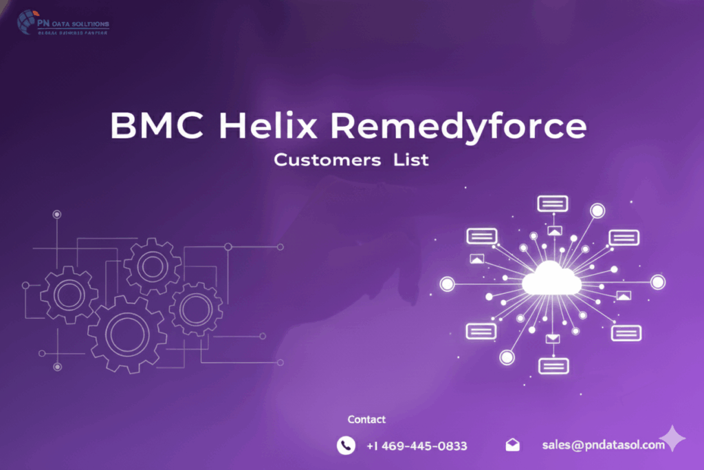 BMC Helix Remedyforce Customers List