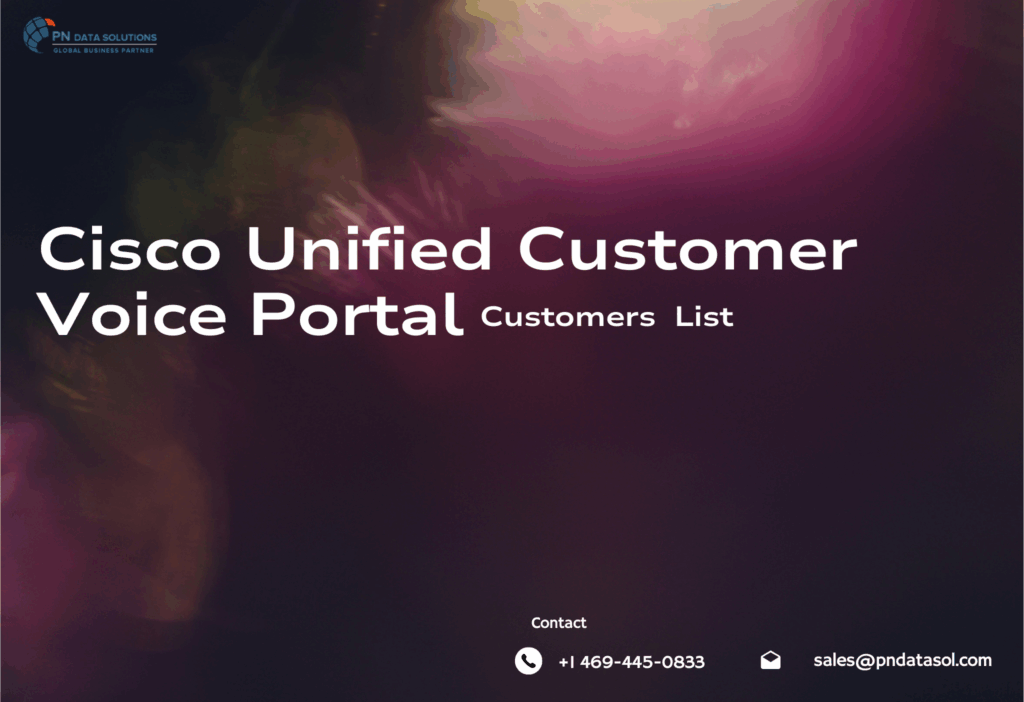 Cisco Unified Customer Voice Portal Customers List
