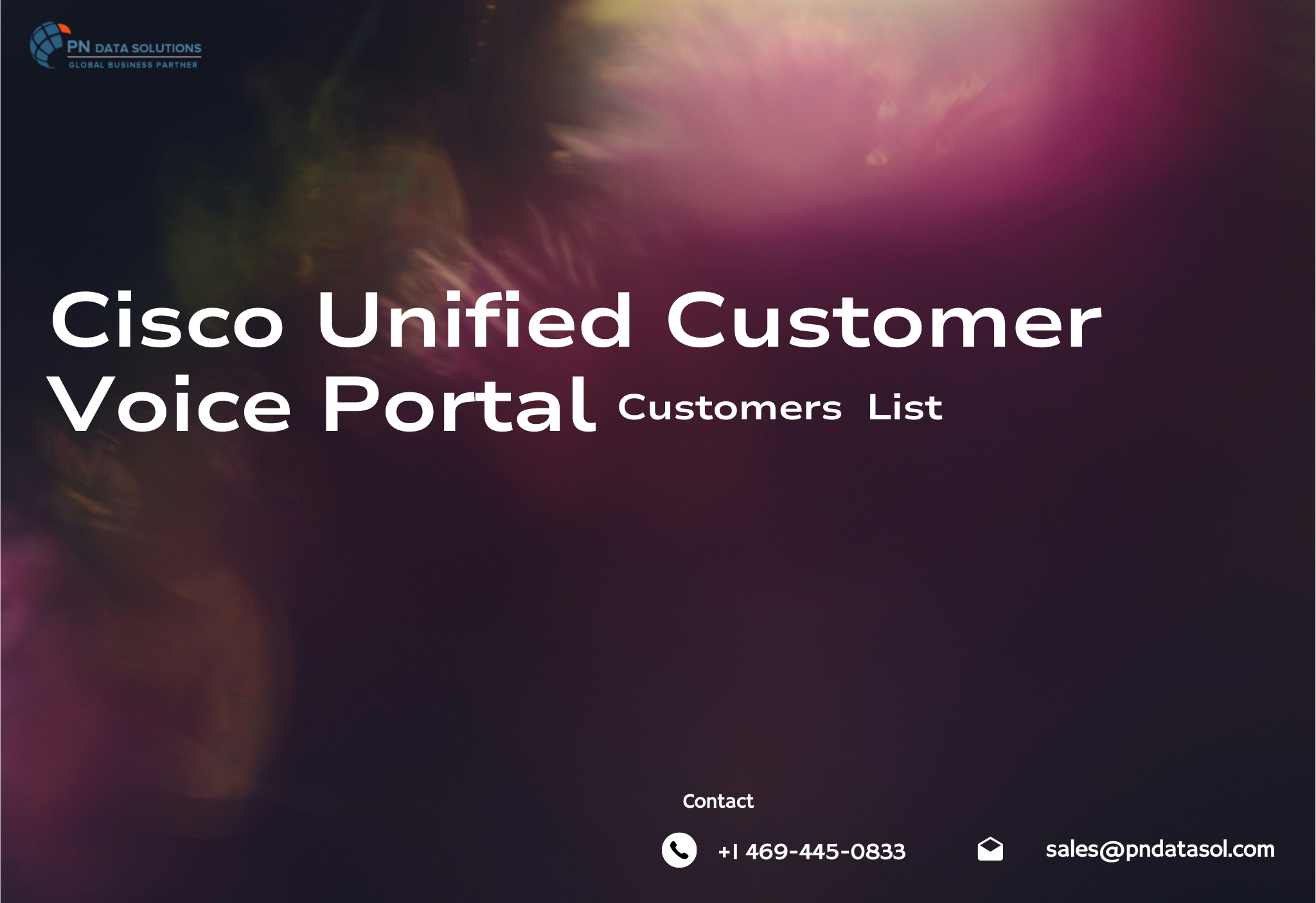 Best Cisco Unified Customer Voice Portal Customers List