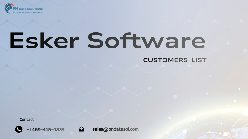 Esker Software Customers List