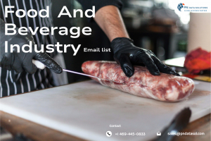 Food And Beverages Industry Email List | PN Data Solutions Inc