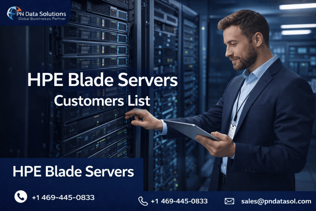 HPE Blade Servers Customers List