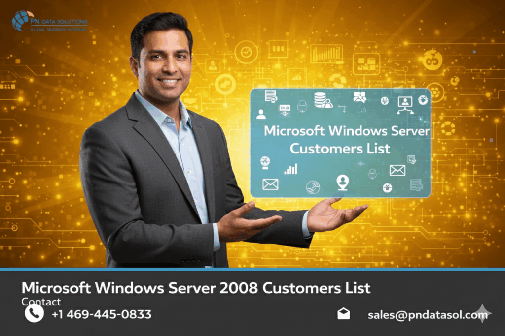 Microsoft Windows Server 2008 Customers List