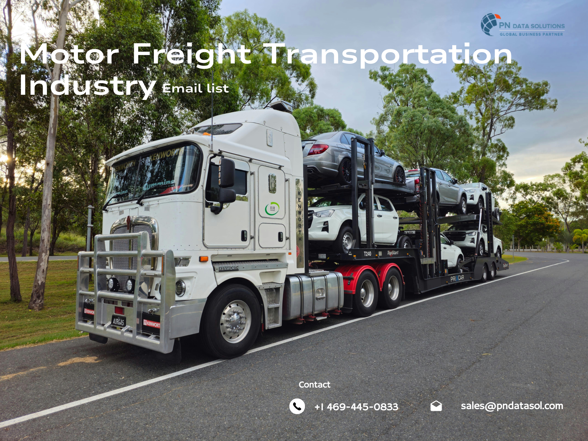 Targeted Email List for Trucking & Transportation Companies