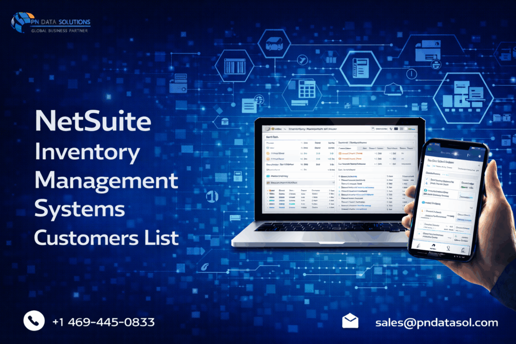 NetSuite Inventory Management Systems Customers List