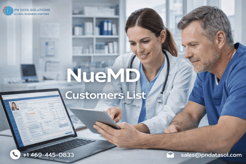 NueMD Customers List