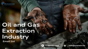 Oil and Gas Extraction Industry Email List | Verified Contacts