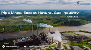 Pipe Lines Except Natural Gas Industry Email List | Verified Pipeline Contacts