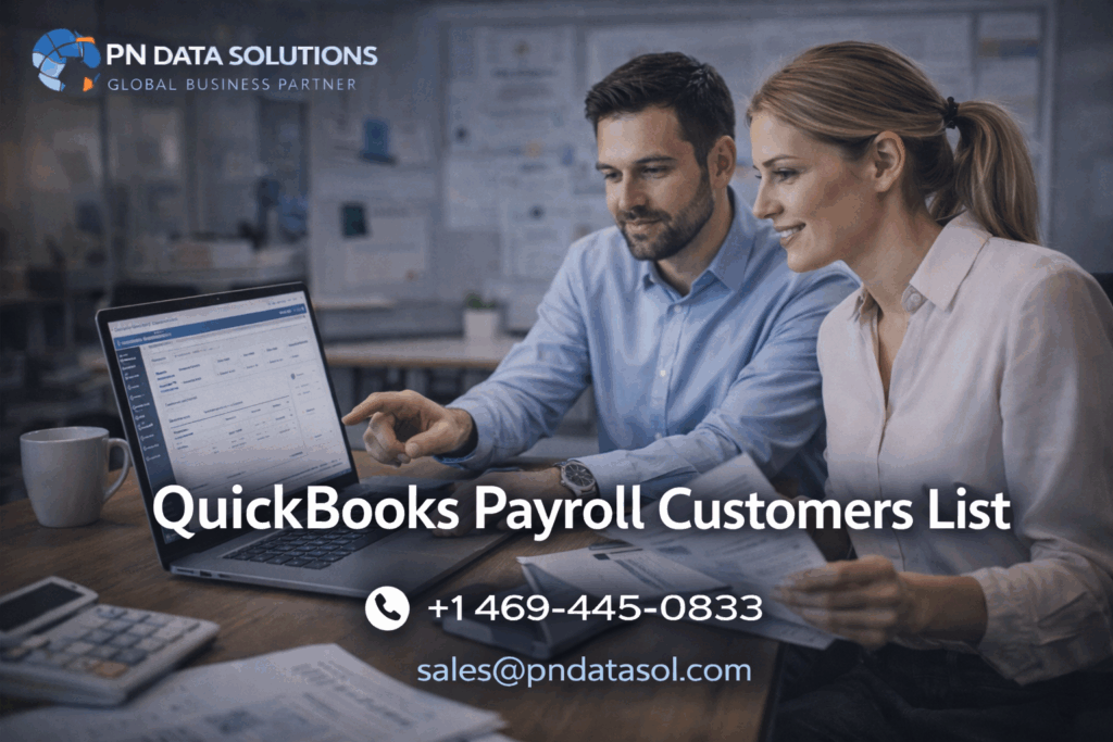 QuickBooks Payroll Customers List