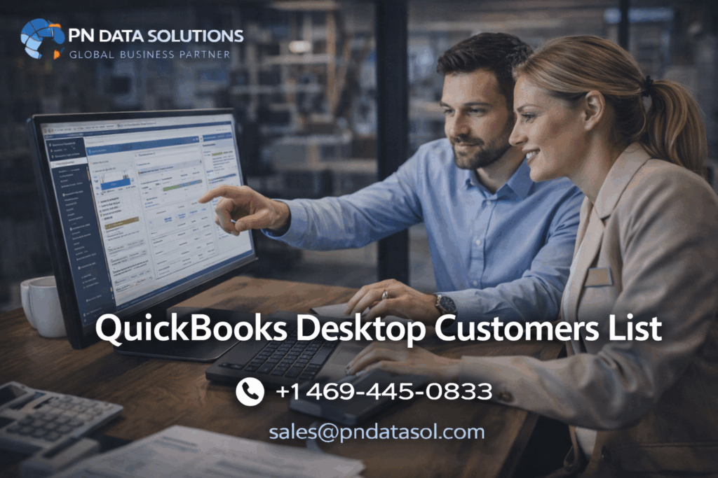 Quickbooks Desktop Customers List