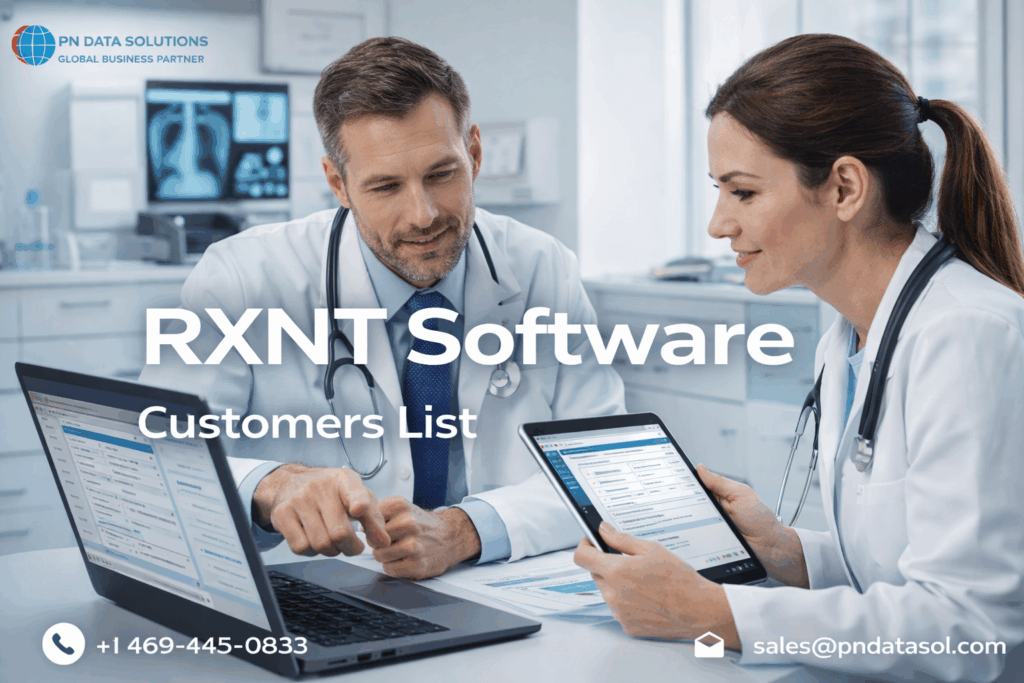 RXNT Software Customers List