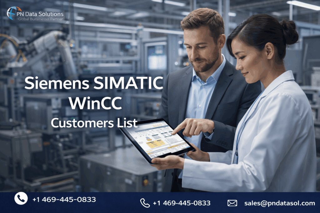 Siemens SIMATIC WinCC Customers List