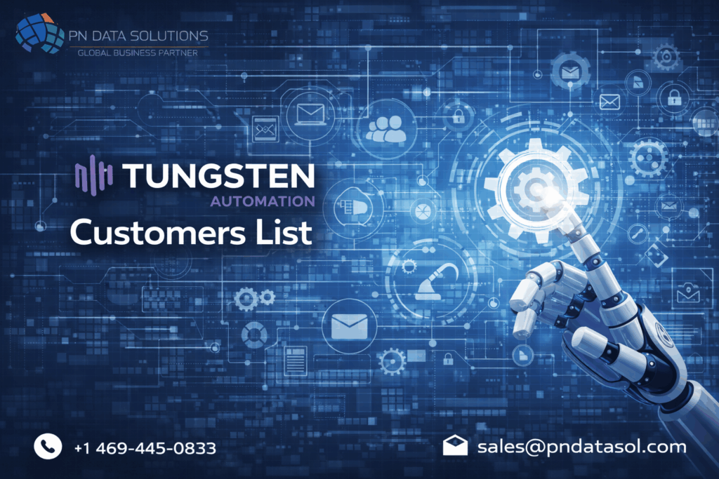 Tungsten Automation Customers List