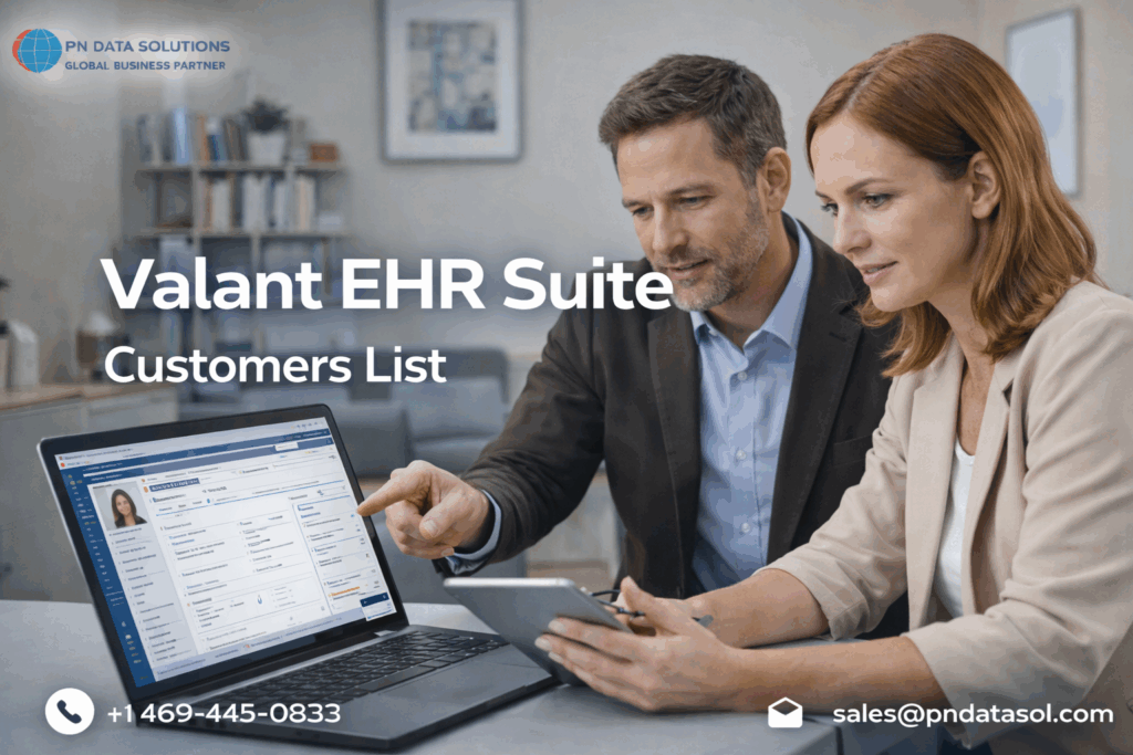 Valant EHR Suite Customers List