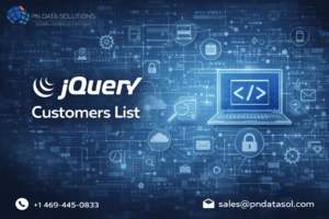 jQuery Customers List