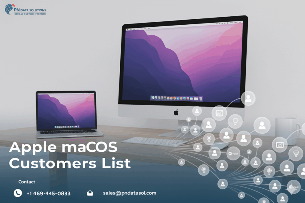 Apple macOS Customers List