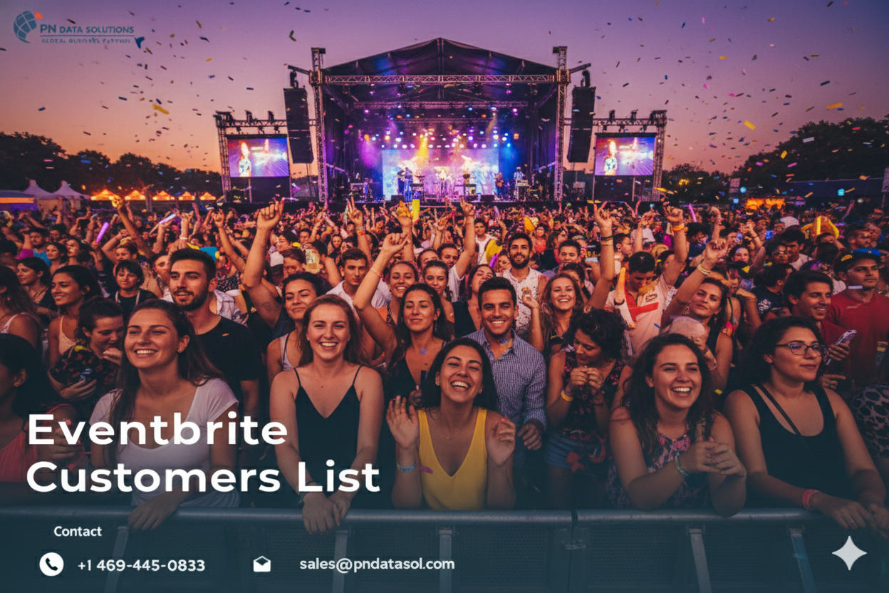 Best Eventbrite Customers List | Verified Event Marketing Decision Makers