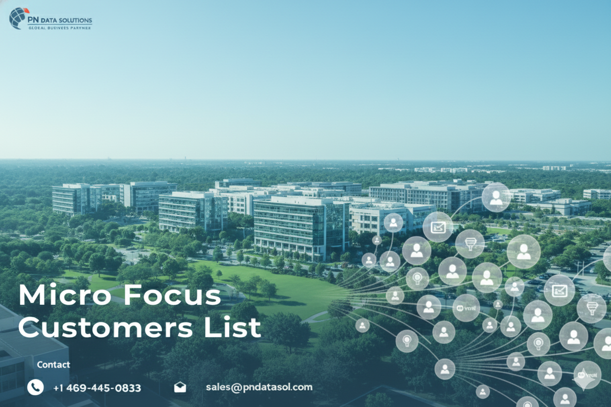 Best Micro Focus Customers List | Verified Enterprise IT Decision Makers