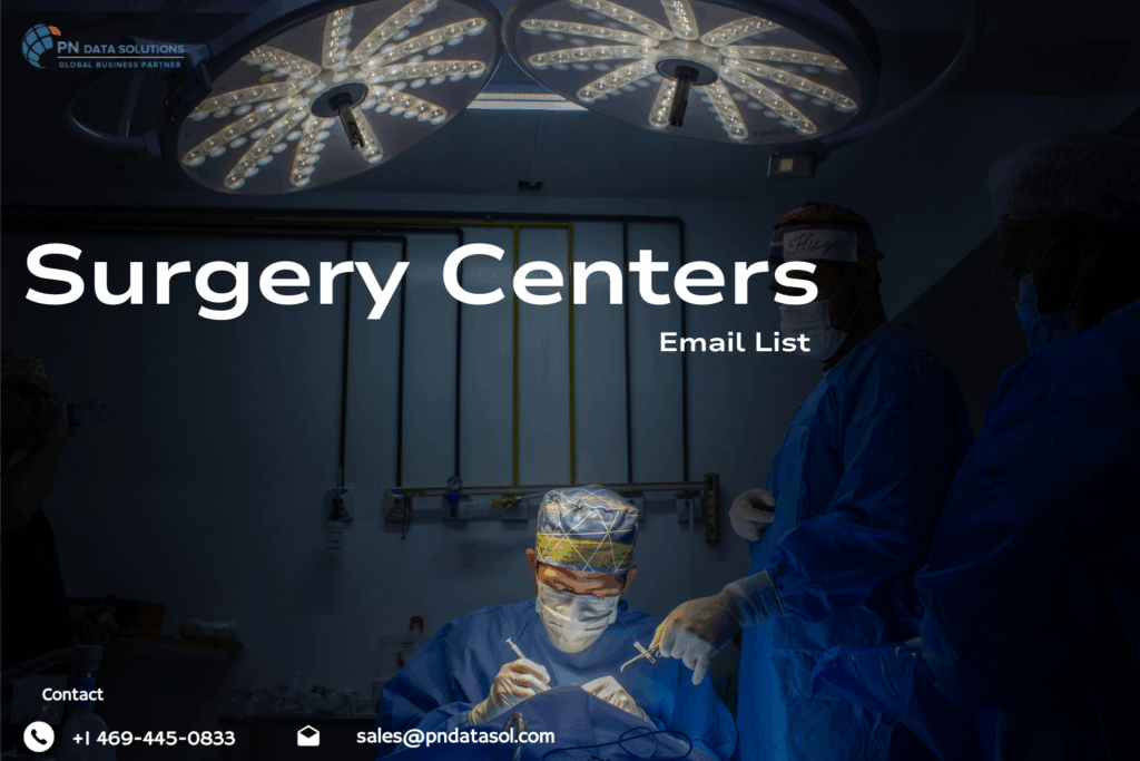 Surgery Centers Email list