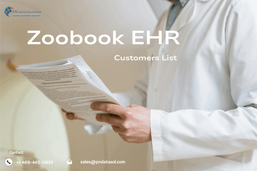 Zoobook EHR Customers List
