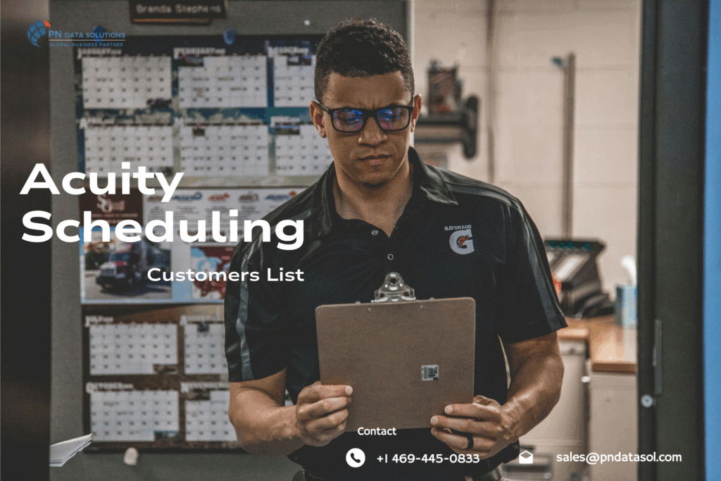 Acuity Scheduling Customers List