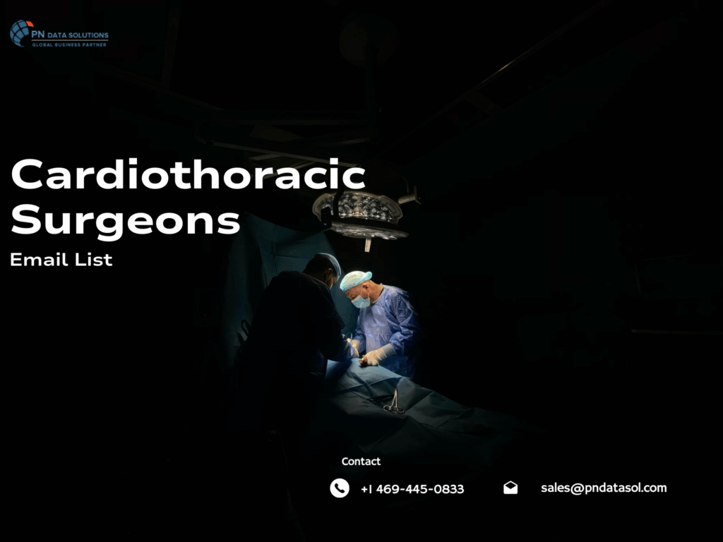 Cardiothoracic Surgeons Email List