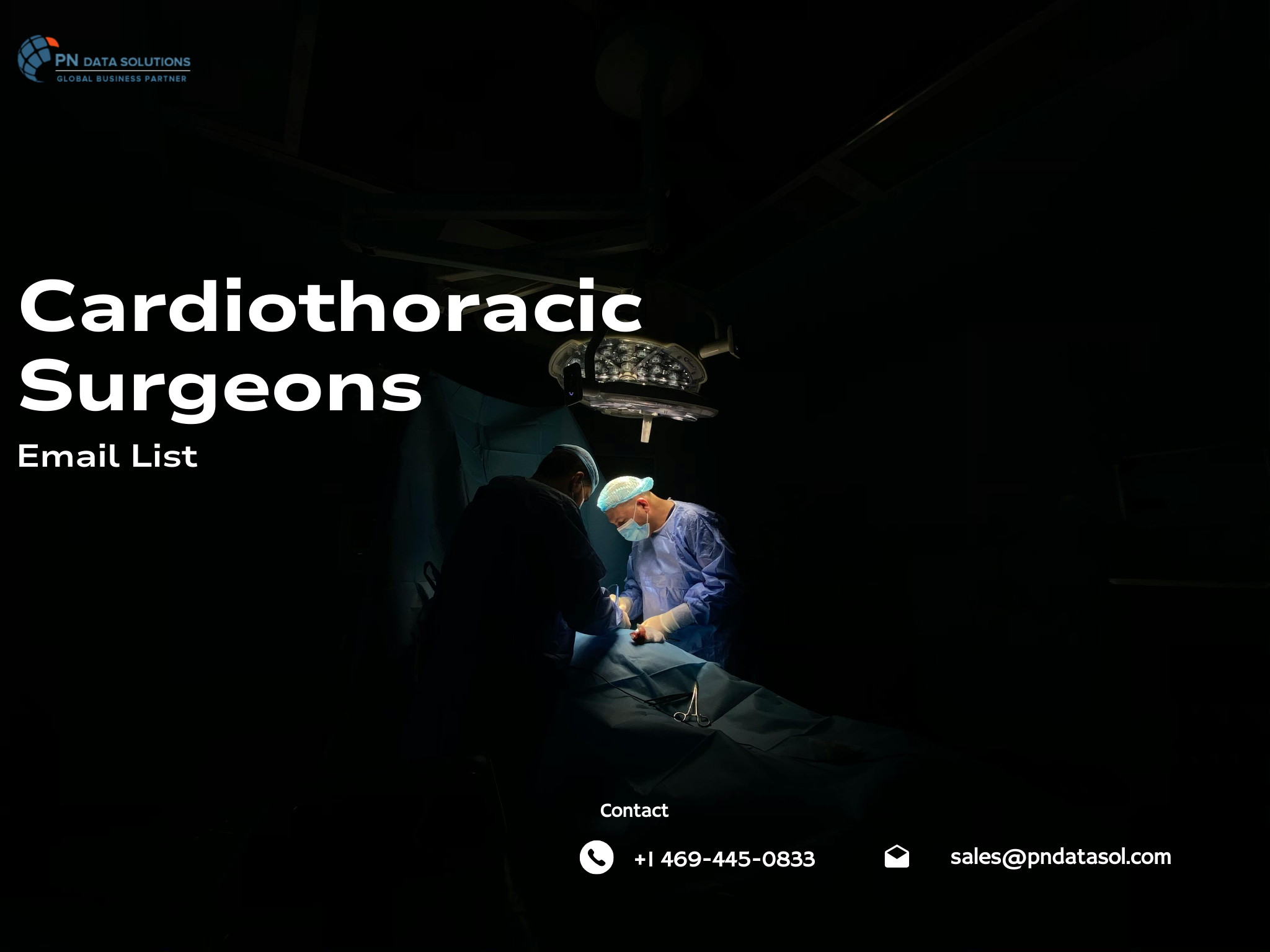 Best Cardiothoracic Surgeons Email List | Verified Cardiovascular Surgeons