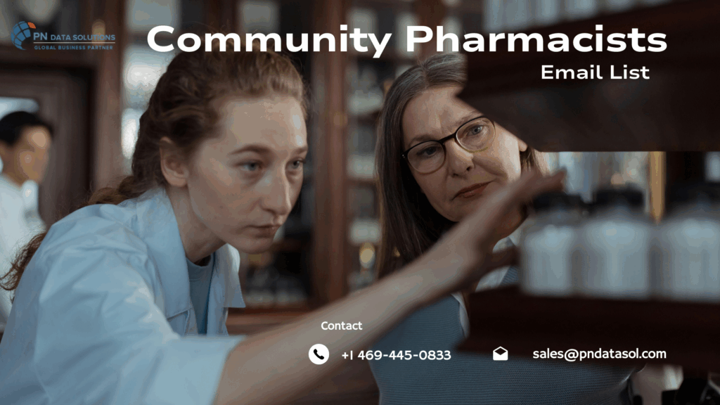 Community Pharmacists Email List