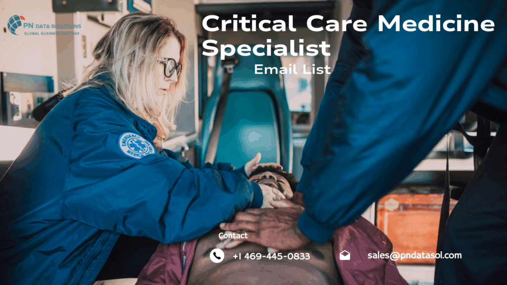 Critical Care Medicine Specialist Email List