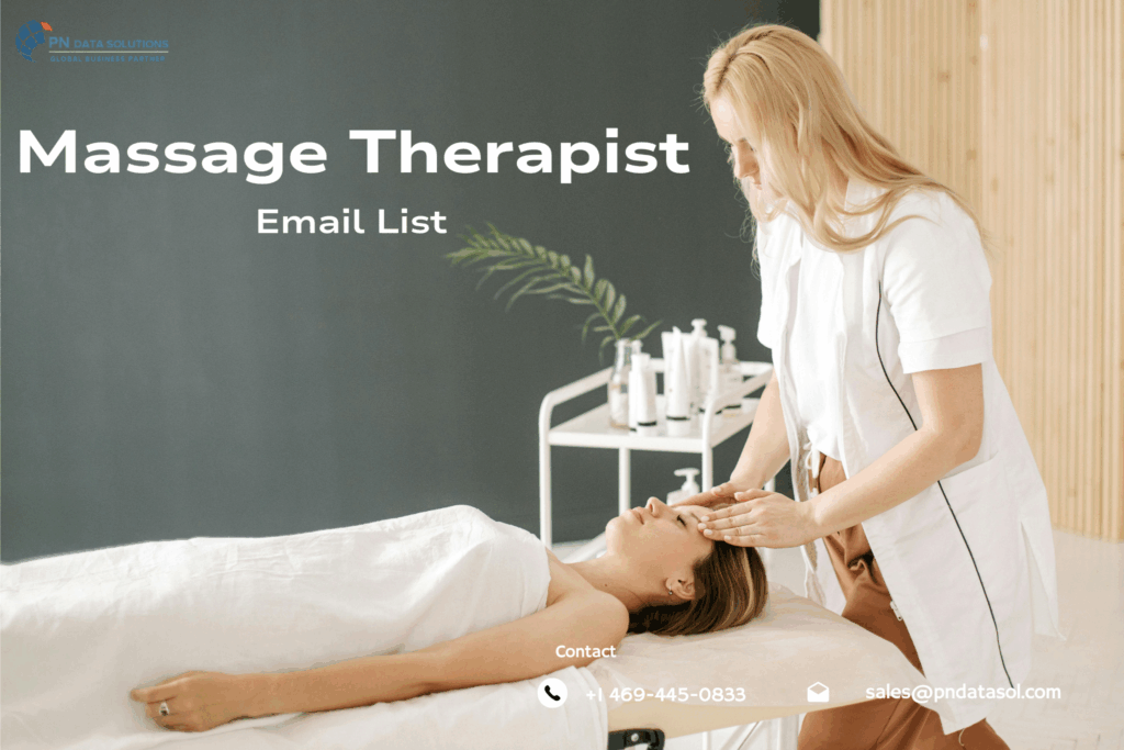 Massage Therapist Email List
