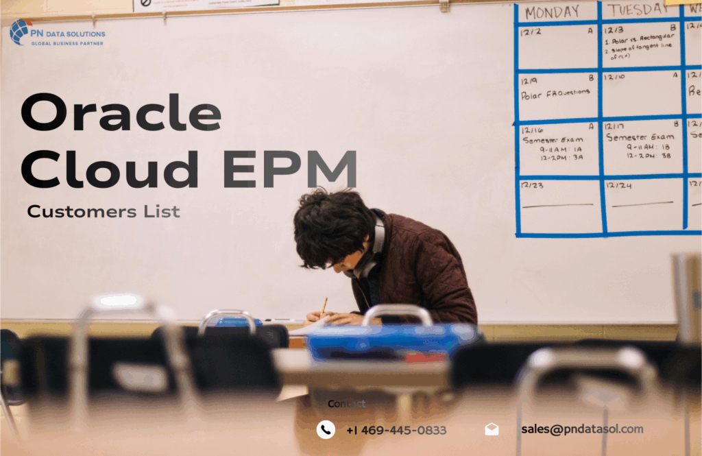 Oracle Cloud EPM Customers List