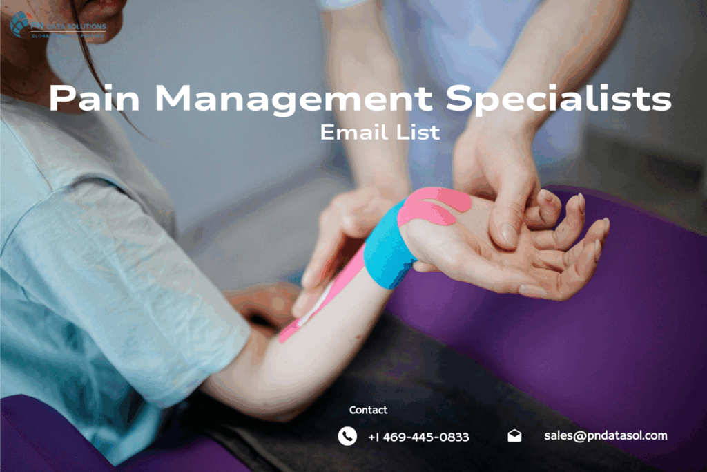 Pain Management Specialists Email List
