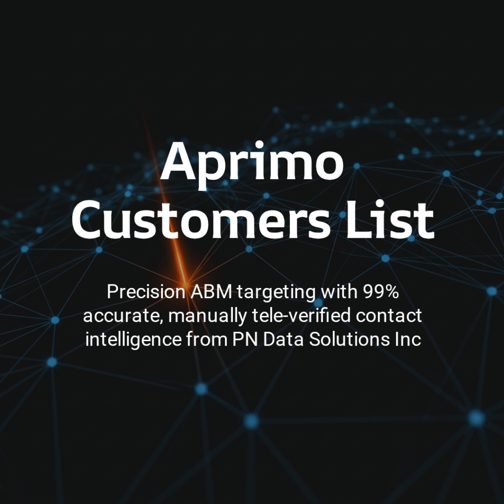 Aprimo Customers List