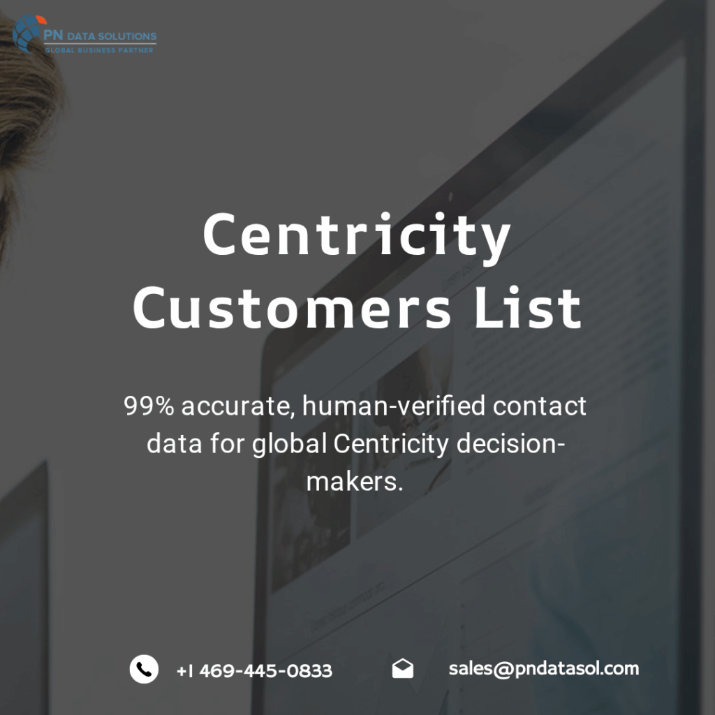 Centricity Customers List