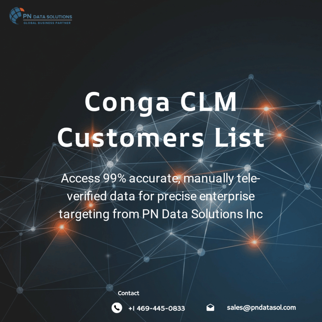 Conga CLM Customers List